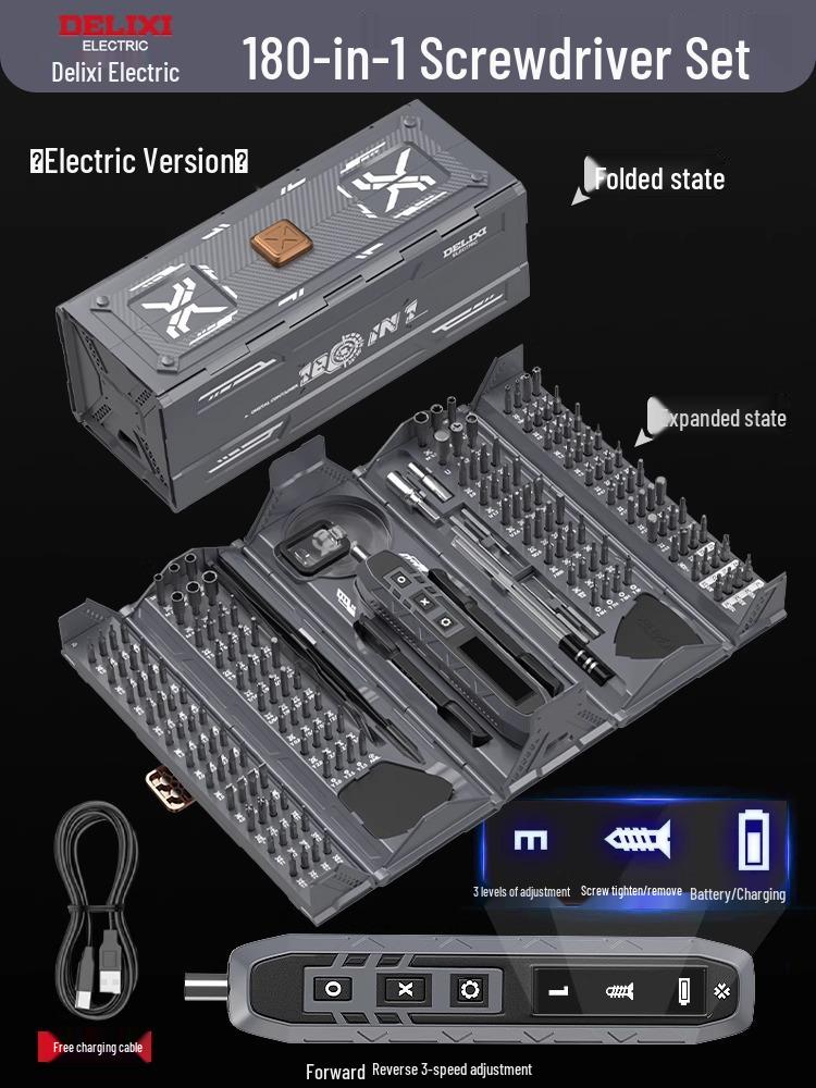 Многофункциональный набор отверток Delixi Electric для электроники и удаления пыли