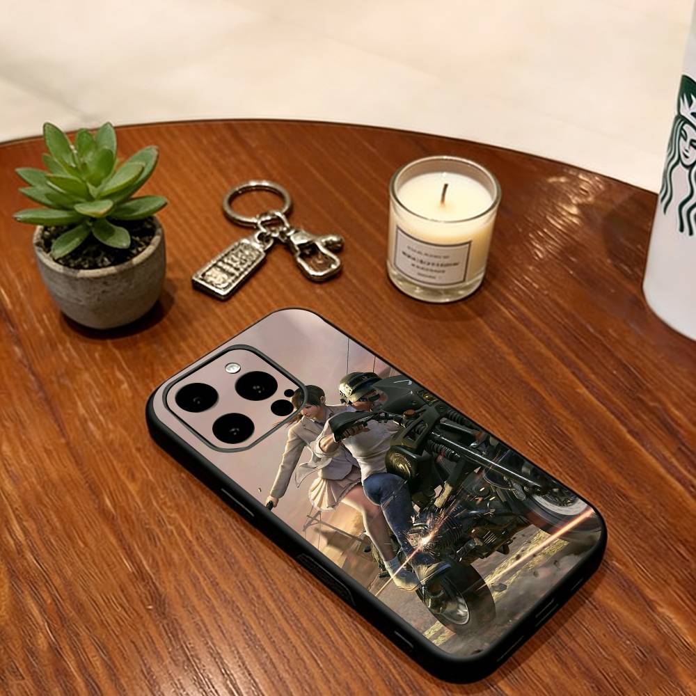 Чехол для телефона PUBG Силиконовый Мягкий Для IPhone 17 16 15 14 13 12 11 X XR Plus Pro Max Plus