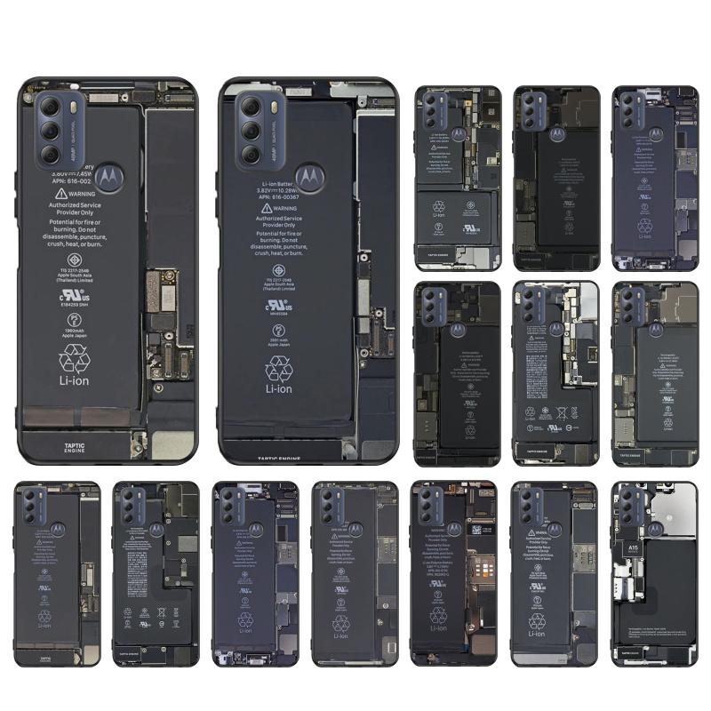 Чехол для материнской платы с аккумулятором для Motorola Moto G22 G60 G52 G9 G7 Plus G8 Power G100 G Stylus G30 G10 G60 G60S GPure