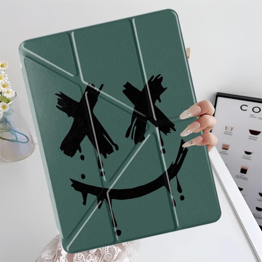 Крутой и стильный чехол-планшет для лица для iPad Pro 2025 Air 4 5 M3 M2 1 2 M4 11 дюймов Mini 6 7 Pro 11-го 10-го 9-го 8-го 7-го 12,9 дюйма