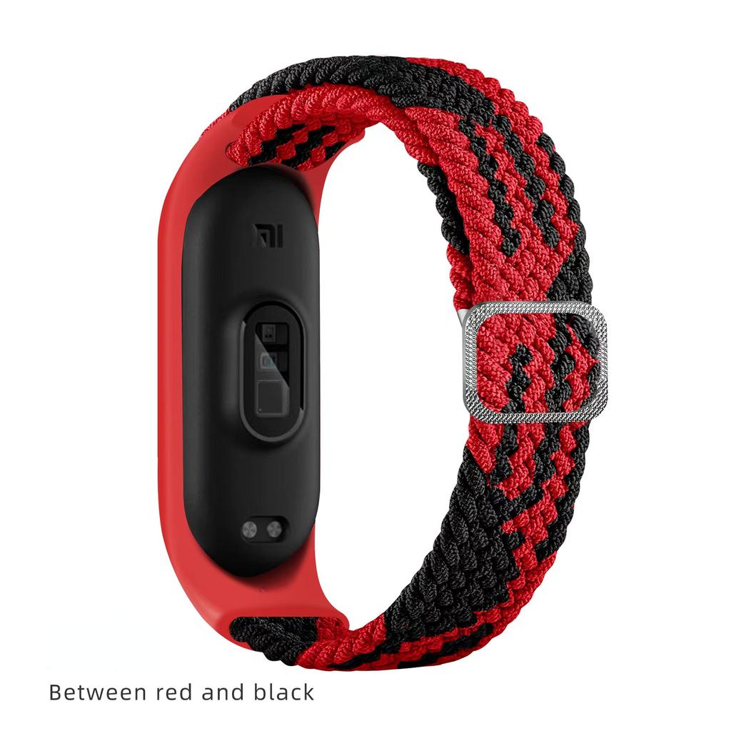 NEW Nylon Loop For Xiaomi Mi Band 7 Nfc Smartwatch Wristband Sports Miband7 Correa Replacement Bracelet Smart Band 6 5 4 3 Strap