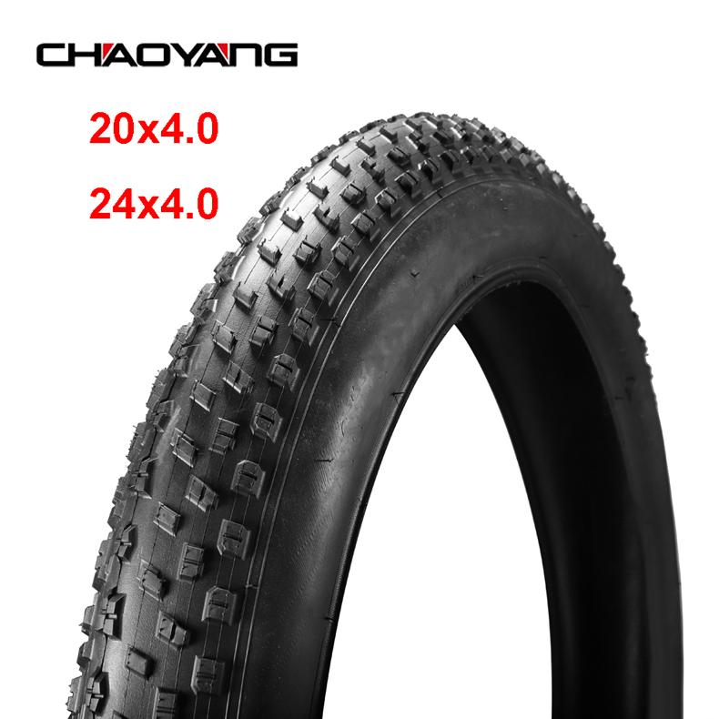 Велосипедная покрышка ChaoYang 20x4.0 24x4.0 Квадроцикл пляжный велосипед городской фэтбайк шины для снега ультралегкая проволочный корд 20/24 дюйма