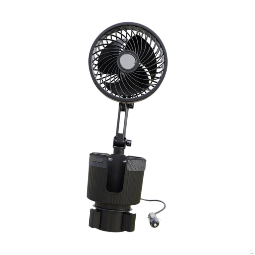 Car Cup Holder Lighter Expander Fan Stable Drink Adapter And Strollers