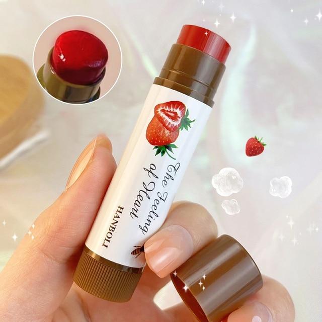Cute Colored Lip Balm Moisturizing Lip Tint Long Lasting Waterproof Change Color Lipstick Women Girls Lips Makeup Cosmetics