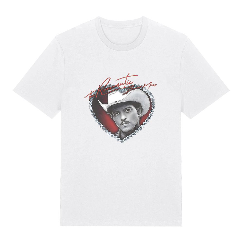 Bruno Mars Win Your Heart Tour Tee Vintage Graphic Print T Shirt Women Men Street Style Short Sleeve Tee Cotton Top