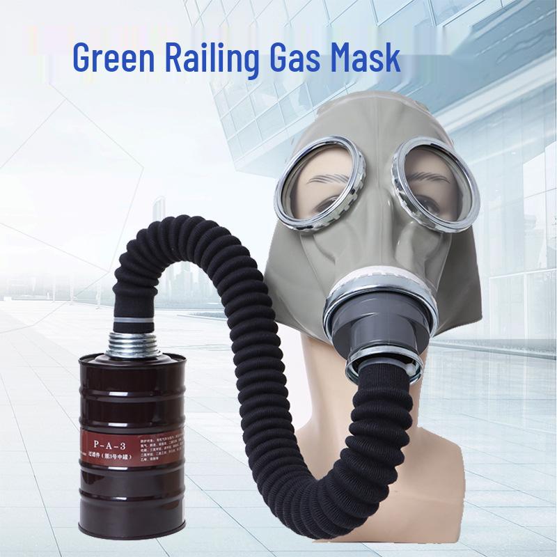 Spot Air Duct Gas Mask Tube, Full Face Head-Mounted Connector Accessory, 0.5m/1m/5m/20m