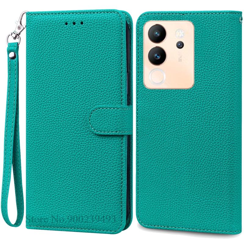 Для Vivo V30 Lite 5G чехол кожаный кошелек раскладной телефон чехол для Vivo V30 Lite чехол-книжка для Vivo V30Lite чехол Fundas Shell