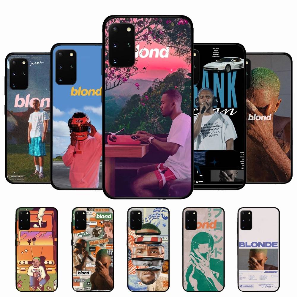 Album F-Frank O-Ocean Rap Phone Case For Samsung S 24 Fe 25 Ultra Plus 20 Lite 21 30 22 23 24 22 Ultra 5G Fundas