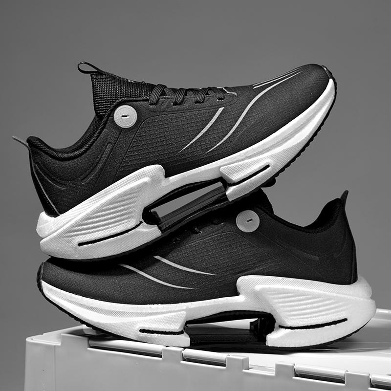 Марафон Мужские Спортивные Кроссовки для Бега Повседневные Карбоновая Пластина Дышащие Сверхлегкие Женские Удобные Атлетические Кроссовки Спортзал Теннис Тренировки