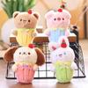 Bunny Cartoon Fruit Plush Animal Pendant Doll For Kids Gift And Decoration Bag