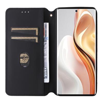 Для Ulefone Note 17 Pro Чехол PU Кожаный Чехол для Телефона Ромбический Узор Функция Подставки