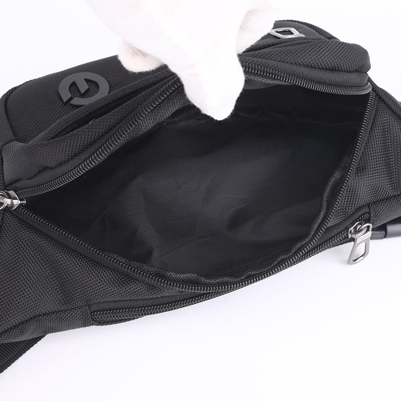 Water-repellent Men's Waist Bag Outdoor Sports Shoulder Crossbody Bag Chest Bag