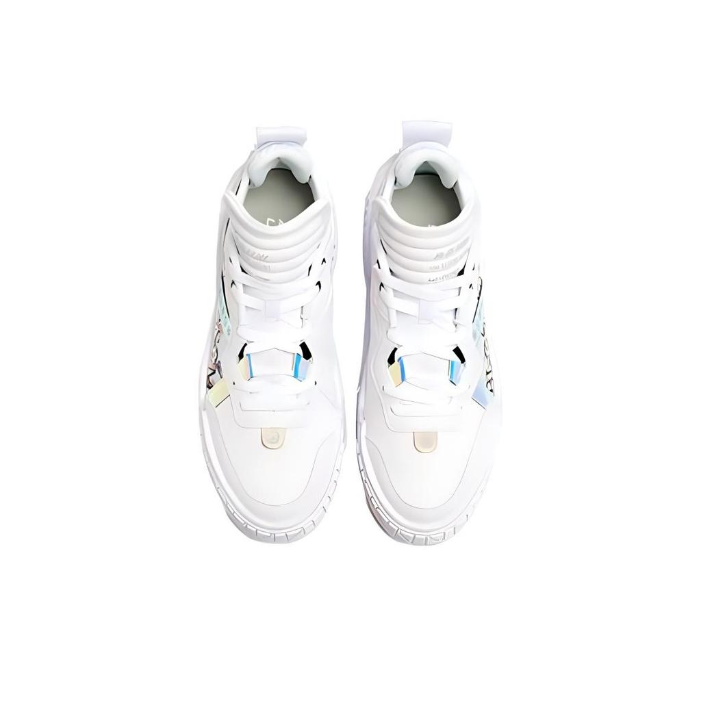 Li Ning 001 Unblock Sakura Limited прочные дышащие низкие кроссовки для скейтбординга женские белые AGCR346-1