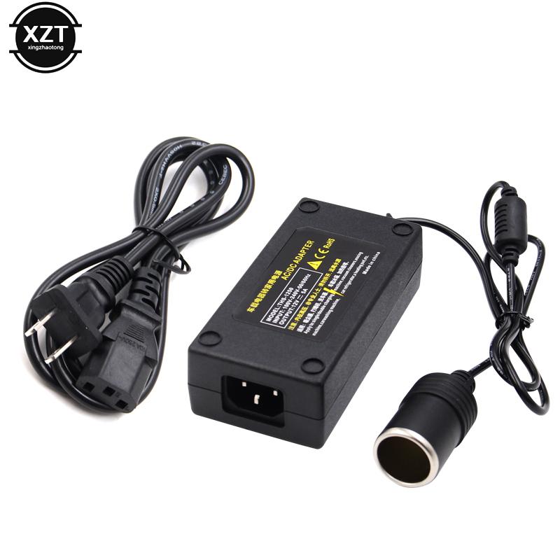 Novel Car Vacuum Cleaner Refrigerator Adapter Cigarette Lighter 60W Auto Charger Socket Converter Power Transformer 110-240V
