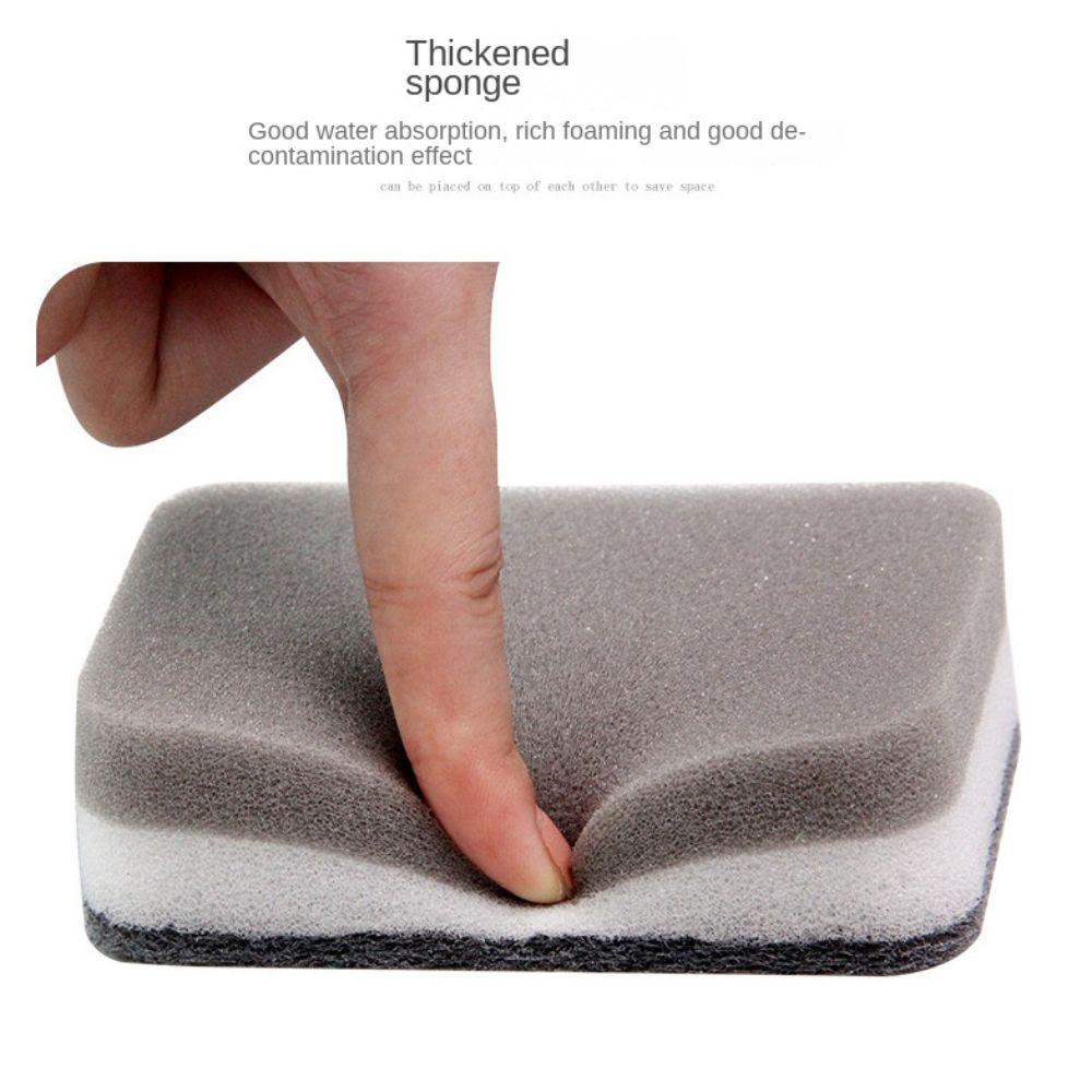 1/5Pcs Double-Sided Dishwashing Sponge Decontamination Cleaning Rag High-quality Dishwashing Towel