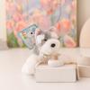 West Clothed Wear Highland White Terrier Dog Plush Toy Stuffed Animal Keychain
