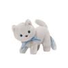 Standing Adorable Bow Cat Plush Toy For Children Birthday Present Collection And