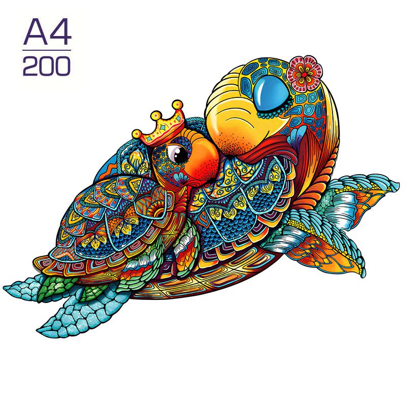 Non-Toxic Koala Animal Jigsaw Puzzles For Adult Or Kids3D Wooden Puzzle Boutique Gift Box Packaging Children Christmas Gifts