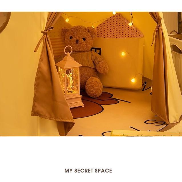 Children's Indoor Tent Treasure Game House Princess Castle Yurt House