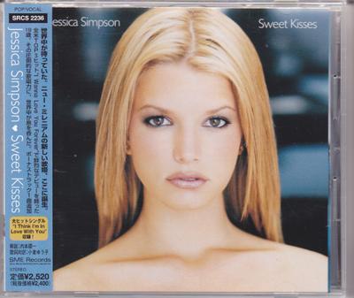 CD JESSICA SIMPSON SWEET KISSES SRCS2236 SME Records 2000 Япония Поп Б/у