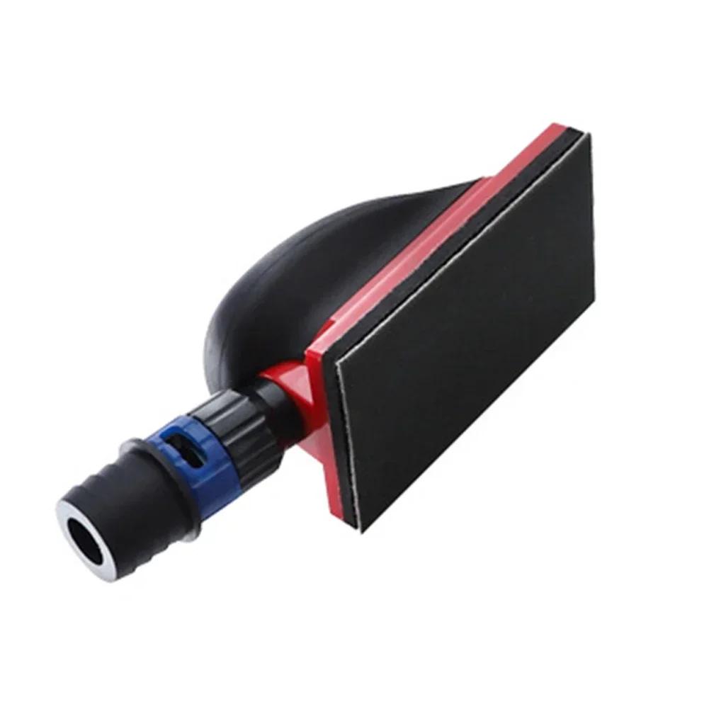 Ручной шлифовальный блок Вакуумный держатель для наждачной бумаги Шлифовальный блок для всасывания шлифовальной пыли