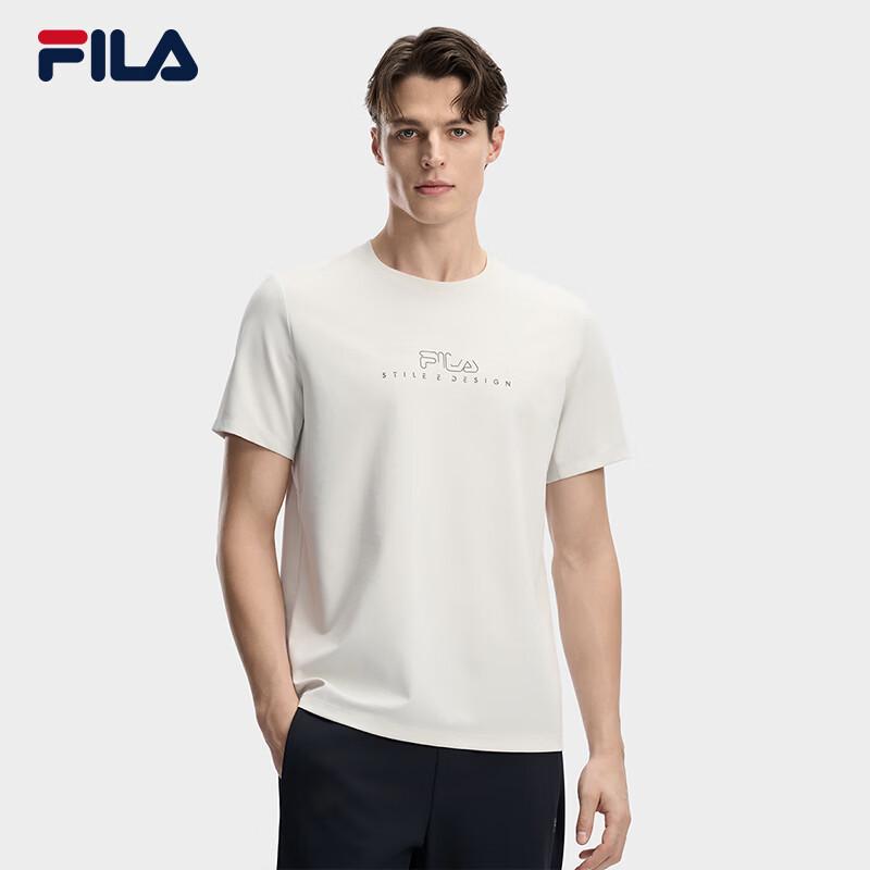 FILA Men's Crew Neck Knit Short-Sleeve T-Shirt