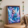 Disney Oil Paint Art Painting Kit Stitch Angel Home Wall Decor Diamond Painting