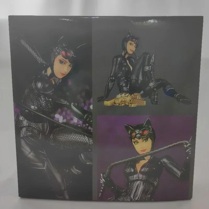 Amazing Yamaguchi Фигурки Селины Кайл Revoltech Женщина-кошка Подвижная Фигурка Действия Подвижные Игрушки Коллекционная Кукла 15 см Модель Подарки