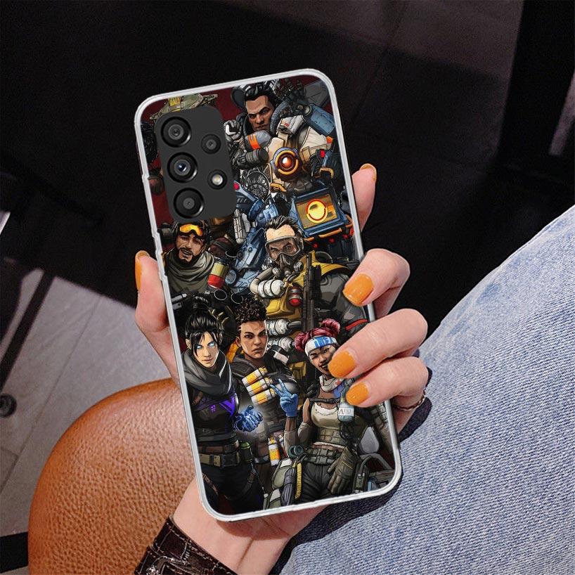Чехол для телефона Apex Legends для Samsung Galaxy A17 A37 A57 A16 A26 A36 A56 A15 A14 A13 A55 A54 A53 A35 A34 A33 A25 A24 A23 A52 Galax