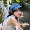 New Denim Beret Women's Retro Octagonal Hat Painter Hat Summer Sun Protection Hat Sun Hat Cloud Hat