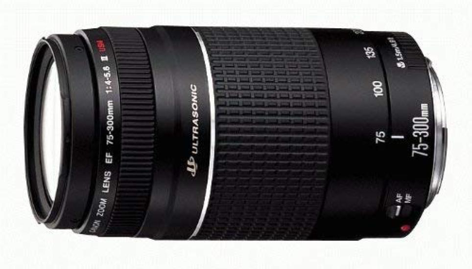 Canon EF Lens III Zoom Lens Telephoto Product Черный EF75-300mm F4-5.6