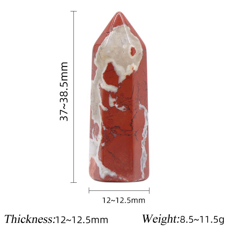 1 шт. Рейки Энергия Исцеления Кристалл Точка Орнамент Украшение, Натуральный Камень Резная Шестиугольная Призма Драгоценный Камень Домашний Декор Ювелирные Изделия Мелкая Мебель Ремесло