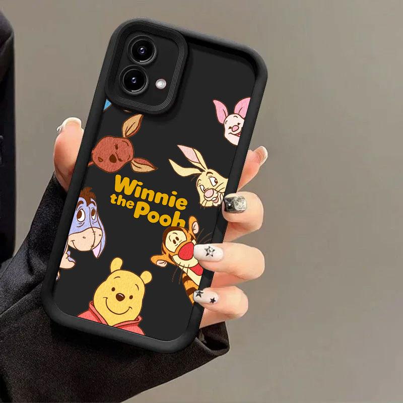 Winnie The Pooh Case for Motorola Moto Edge 70 60 Fusion 50 Pro 40 Neo G06 G56 G86 G85 G84 G75 G56 G53 G52 G30 G14 Silicon Cover