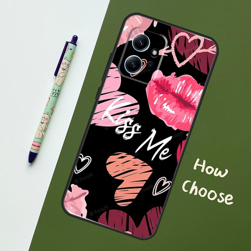 Чехол-помада Love Fashion для Xiaomi Redmi Note 13 10 11 12 14 15 Pro Plus Чехол для Redmi 15C 15 14C 10C 12C 13C