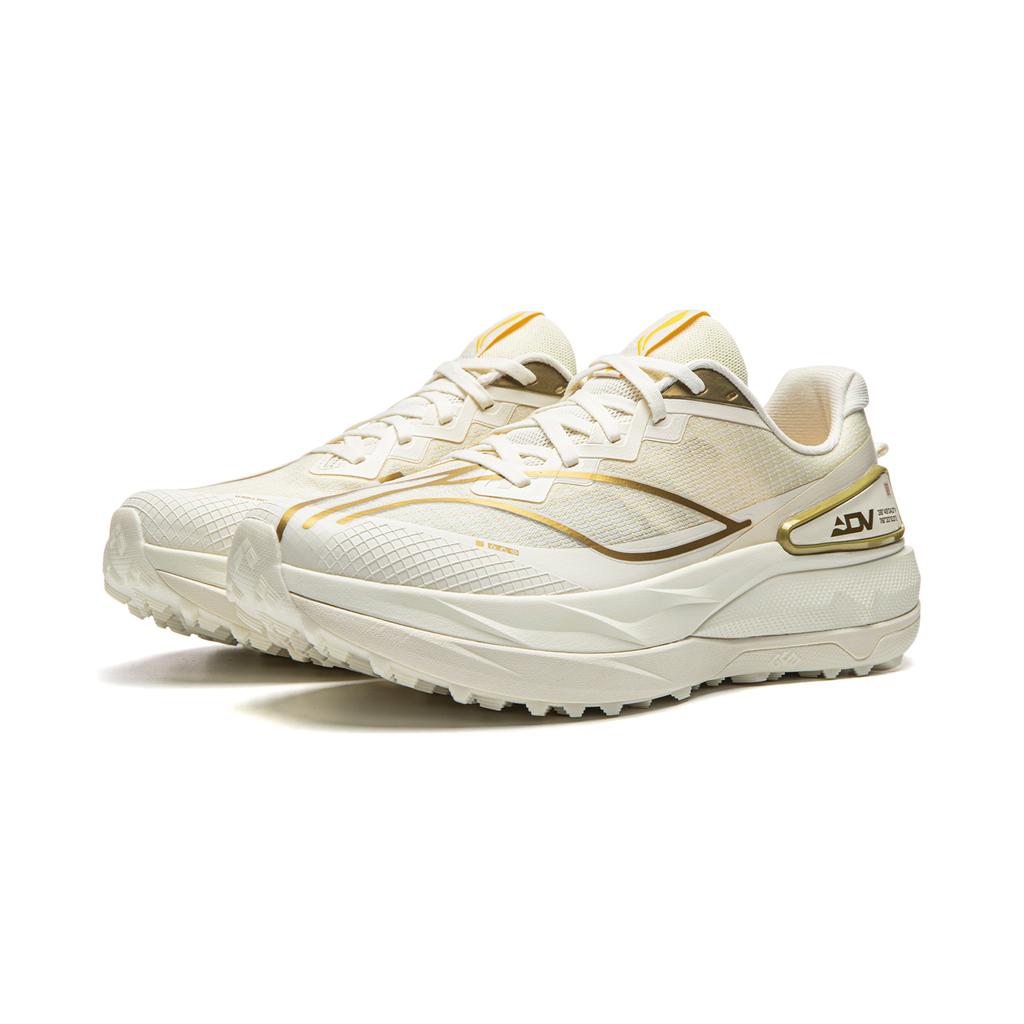 Li Ning Lu 3 Glory Gold Standard Мужские повседневные кроссовки для хайкинга и активного отдыха Бело-серый ARNW009-30