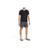 Under Armour UA Launch Logo Print Slim Fit Mid Rise Sports Shorts Men shorts Rhino-Gray 1382639-025