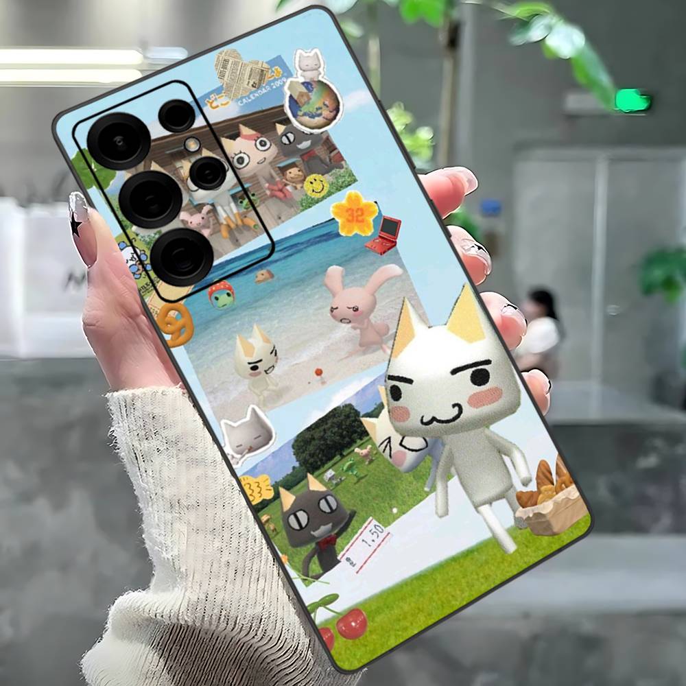 Популярный Милый Чехол Для Телефона С Кошкой Т-Тторо И-Иноуэ Для Samsung S 24 Fe 25 Ultra Plus 20 Lite 21 30 22 23 24 22 Ultra 5G Fundas