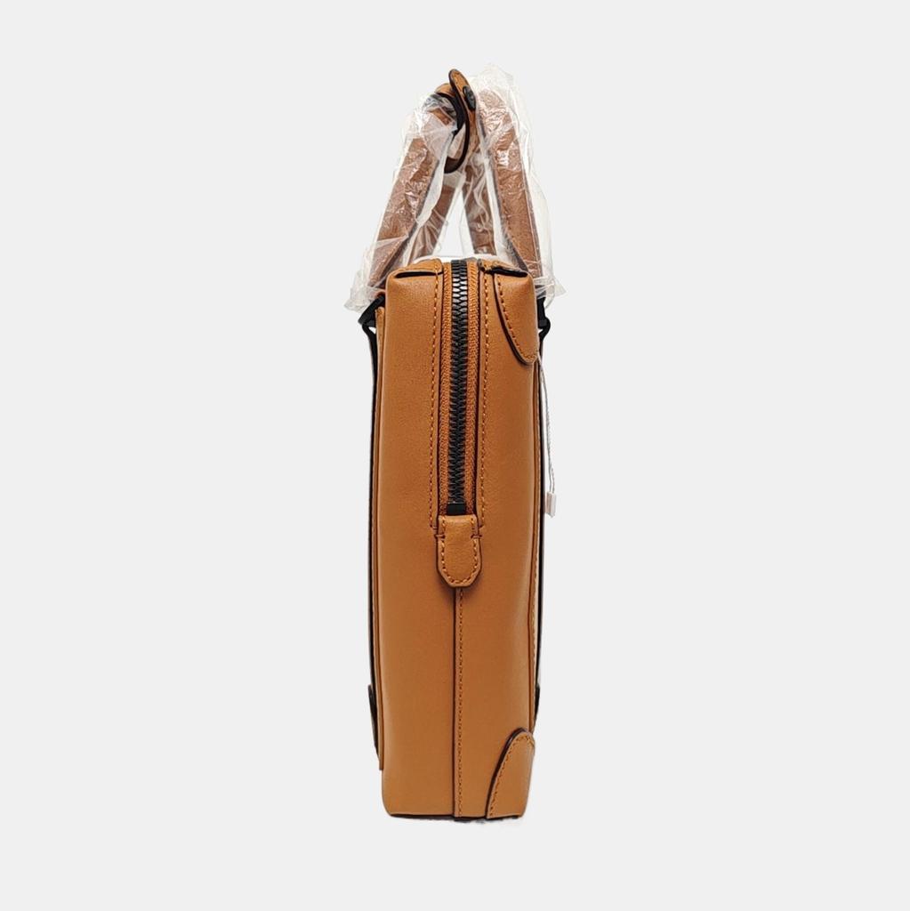[Pre-Owned] Soft Berlin Visetos Monogram Print Faux Leather Shoulder Crossbody Tote Bag Small - Very Good #NTBZR