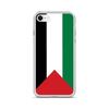 Coque iPhone - Palestine - SE 2020 - Souple - Multicolore - Verticale