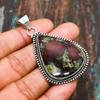 Dragon Blood, Gemstone Handmade Jewelry Solid 925 Sterling Silver Pendant