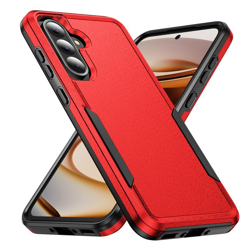 Armor Case for Samsung Galaxy S24 FE S22 S23 Plus S21 S25 Ultra Edge A54 A16 5G A56 A36 A26 A55 Hard PC+TPU Protector Back Cover