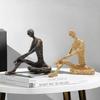 Modern Resin Abstract Characters Home Decoration Crafts Desktop Ornaments Office Commemorative Gift Gifts