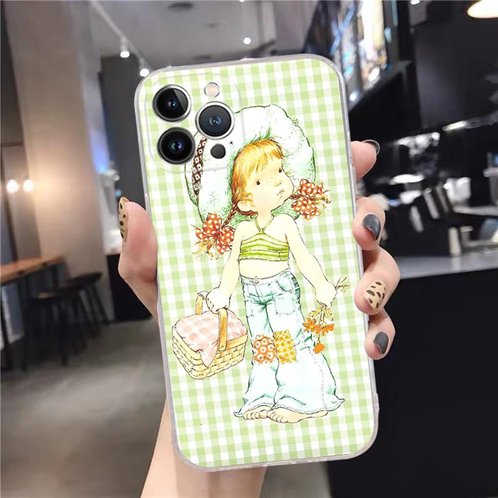Сара Кей Девочки милый чехол для телефона для iPhone 15 14 11 12 13 Mini Pro XS Max Cover 6 7 8 Plus X XR SE 2020 Funda Shell