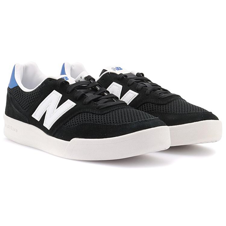 New Balance NB 300 V2 Текстиль, Синтетическая кожа Легкие Низкие Скейтбордические кроссовки Унисекс Черный D Ширина CRT300F2(D)