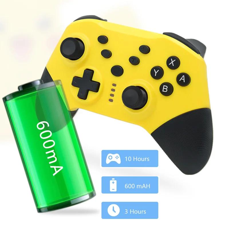 Беспроводной BT Геймпад Контроллер для Switch Pro Lite PC PS3 Android Аксессуары для Видеоигрового Контроллера Ручка Джойстика