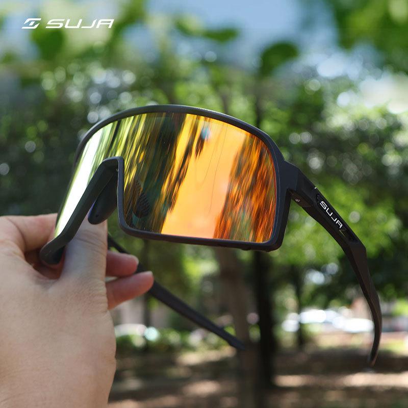 Cycling Outdoor Running Mountaineering Day Night Dual-Use Windproof Photochromic Men's Full-Frame TR90 Safety Sports Goggles