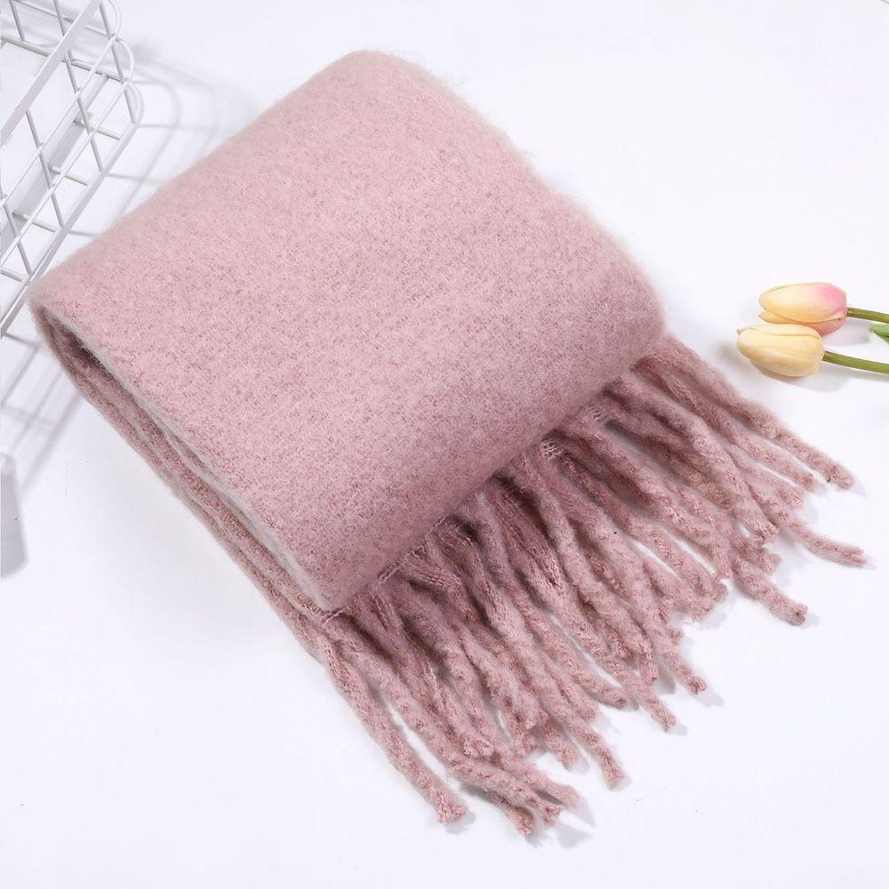 Scarves Classic Autumn Winter Female Cashmere Shawl Pashmina Wraps Cashmere Scarves Solid Scarf
