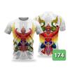 Tshirt Men Women Unisex Bird Eagle Snake Monkey Giant Demon Evil Tiger Samurai Rooster Print 3D Streetwear Thai Literature Animal Garuda Naga