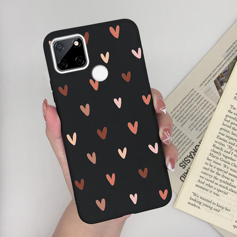 Для OPPO Realme C25 C25S C25Y Чехол Мультяшный Мягкий Силикон Матовый Ударопрочный Задняя крышка телефона Для Realme C 25 S Y Capa Funda Coque