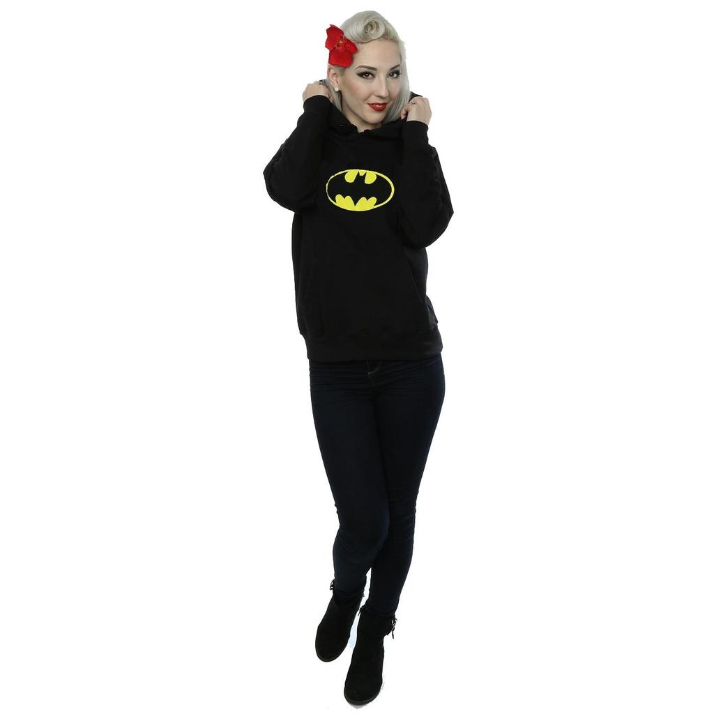DC Comics Womens/Ladies Batman Logo Hoodie